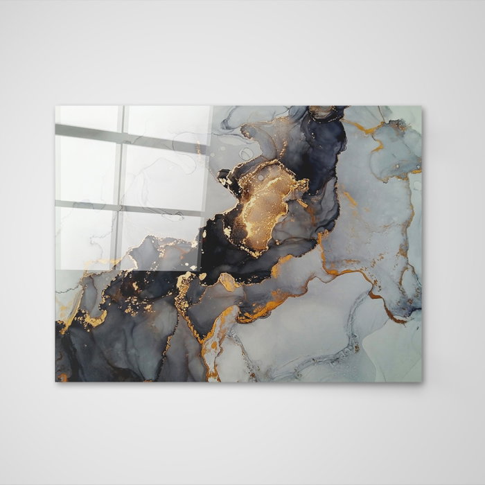 Wallity Cuadro Decorativo de Cristal Templado Multicolor 50 x 70 cm